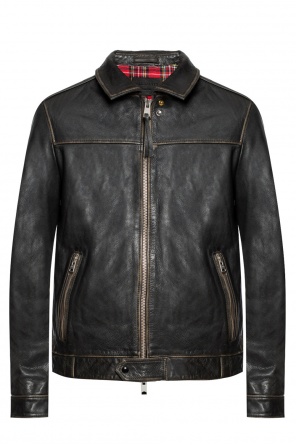 'caleb' leather jacket, zdjęcie 1 'caleb' leather jacket od AllSaints
